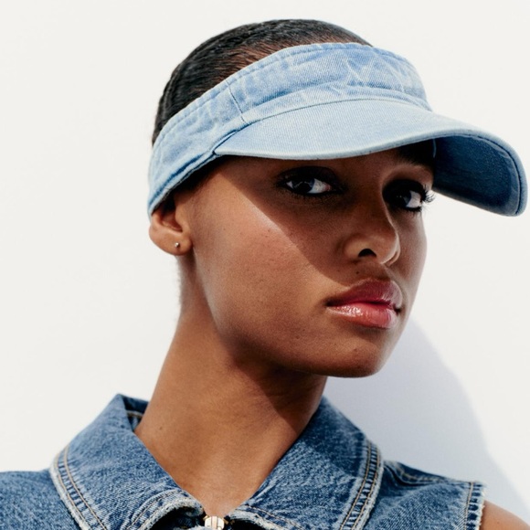 DENIM VISOR - Picture 2 of 6